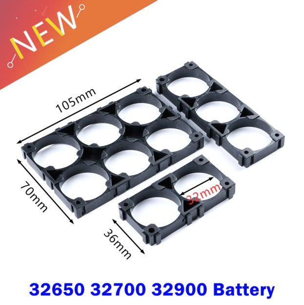 32700 Pil Tutucu Holder Braket 3x1 Plastik Yuvalı