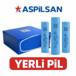 24 Volt Li-ion Batarya 31,9Ah Aspilsan Yerli DALY 40A